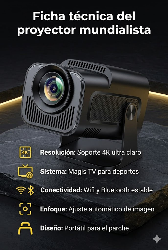 PROYECTOR HY320 ANDROID