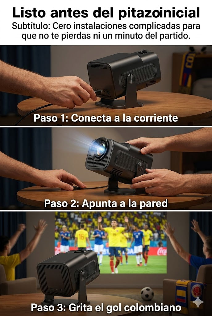 PROYECTOR HY320 ANDROID