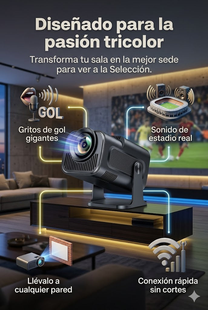 PROYECTOR HY320 ANDROID